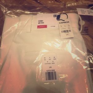 Express - Skinny Mid Rise Extreme Stretch Pants